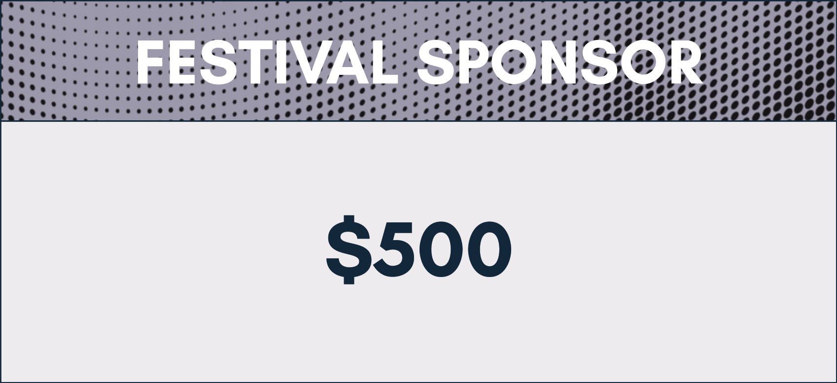 Festival Sponsor